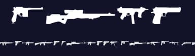 Guns by Ding Bang — Dingbats Font — thumbnail 2