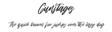 Gunstages by Maulana Creative — Script Handwritten Font — thumbnail 1