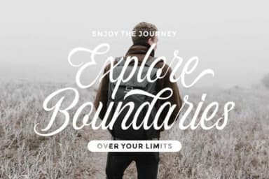 Gunstone Script Font by Ngene — Script Handwritten Font — thumbnail 2