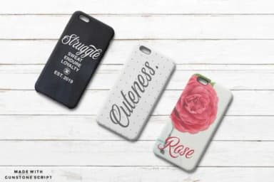 Gunstone Script Font by Ngene — Script Handwritten Font — thumbnail 9