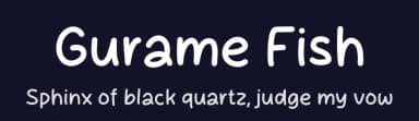 Gurame Fish by Origin Type — Script Handwritten Font — thumbnail 2