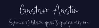 Gustavo Austin by Timur Type — Script Handwritten Font — thumbnail 2