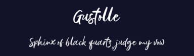 Gustolle by Letterhend Studio — Script Handwritten Font — thumbnail 2