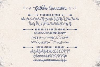 Guthers Font by Omotu — Script Handwritten Font — thumbnail 9