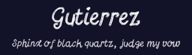 Gutierrez by Woodcutter — Script Handwritten Font — thumbnail 2