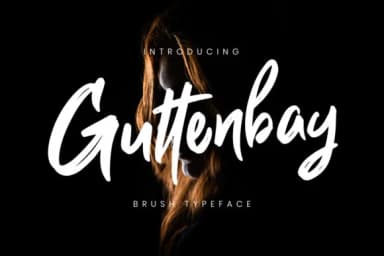 Guttenbay Font by CreatypeStudio — Script Handwritten Font — thumbnail 1