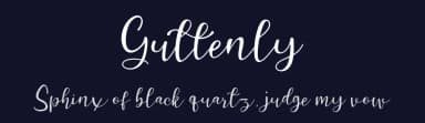 Guttenly by Fikryal studio — Script Handwritten Font — thumbnail 2