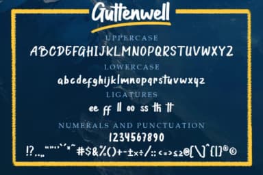 Guttenwell Font by Madatype Studio — Script Handwritten Font — thumbnail 8