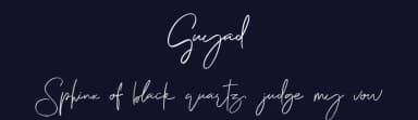 Guyad by Maulana Creative — Script Handwritten Font — thumbnail 2