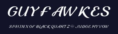 Guyfawkes by Luxima — Script Handwritten Font — thumbnail 2