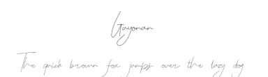 Guyonan by setyaisiam _type — Script Handwritten Font — thumbnail 1