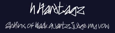h Hardtagz by wepfont.com — Script Handwritten Font — thumbnail 2
