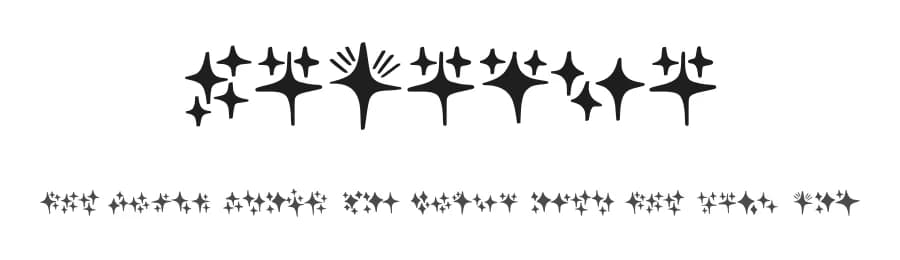 Hadaspa by Muhammad Yafinuha — Dingbats Font