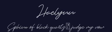 Haelynn by ReivNick — Script Handwritten Font — thumbnail 2