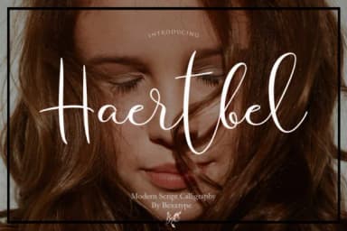 Haertbel Script Font by Bexx Type — Script Handwritten Font — thumbnail 9