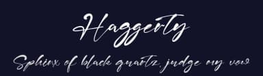 Haggerty by Staircase Studio — Script Handwritten Font — thumbnail 2