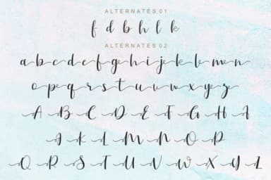 Hailuna Font by AllmoStudio — Script Handwritten Font — thumbnail 7