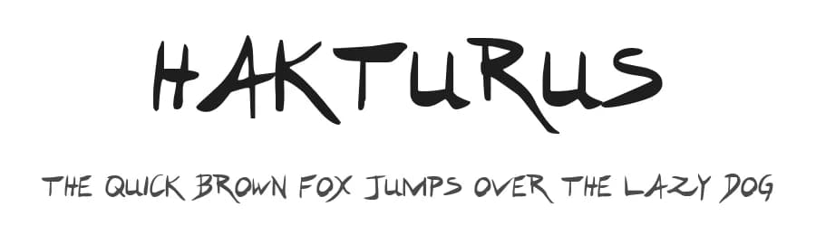 Hakturus by Iconian Fonts — Script Handwritten Font