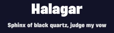 Halagar by Letteralle Studios — Sans Serif Font — thumbnail 2