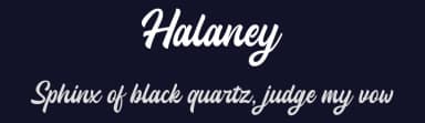 Halaney by Haehae Design — Script Handwritten Font — thumbnail 2