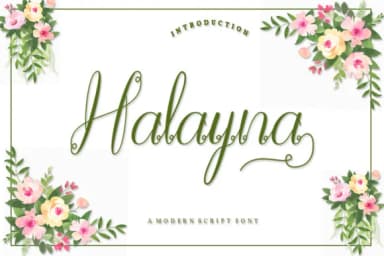Halayna Font by IM Studio — Script Handwritten Font — thumbnail 1