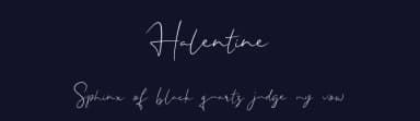 Halentine by Nirmana Visual — Script Handwritten Font — thumbnail 2