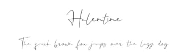 Halentine by Nirmana Visual — Script Handwritten Font — thumbnail 1