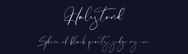Halestond by Hugefonts — Script Handwritten Font — thumbnail 2