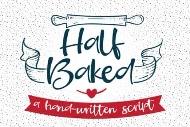 Half Baked Font by Illustration Ink — Script Handwritten Font — thumbnail 1