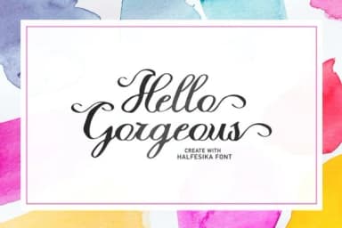 Halfesika Script Font by Solidtype — Script Handwritten Font — thumbnail 4