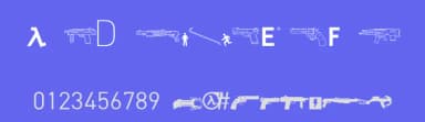HalfLife2 by Valve Software — Dingbats Font — thumbnail 3