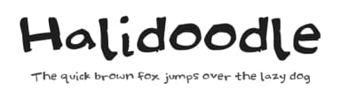 Halidoodle by Hali Vanderburg — Script Handwritten Font — thumbnail 1
