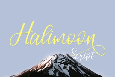 Halimoon Script Font by Marxause — Script Handwritten Font — thumbnail 2