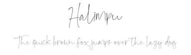 Halimpu by Awanstudioz — Script Handwritten Font — thumbnail 1