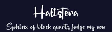 Halistera by Letterena Studios — Script Handwritten Font — thumbnail 2