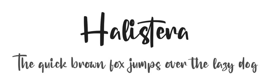 Halistera by Letterena Studios — Script Handwritten Font