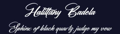 Halittany Badela by Perspectype Studio - Letterena.com — Script Handwritten Font — thumbnail 2