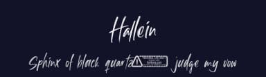 Hallein by Kong Font — Script Handwritten Font — thumbnail 2