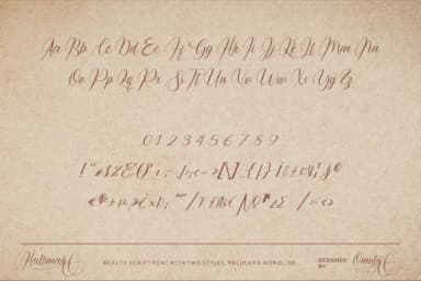 Hallimah Font by Omotu — Script Handwritten Font — thumbnail 7