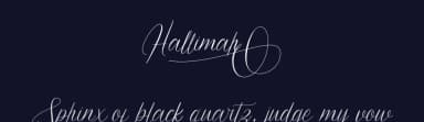 Hallimah by Omotu Studio — Script Handwritten Font — thumbnail 2