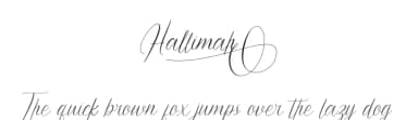 Hallimah by Omotu Studio — Script Handwritten Font — thumbnail 1