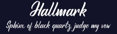 Hallmark by Sugeng Choirul — Script Handwritten Font — thumbnail 2