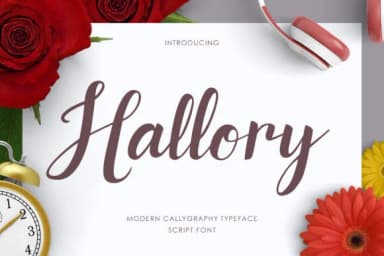 Hallory Font by Grezline Studio — Script Handwritten Font — thumbnail 1