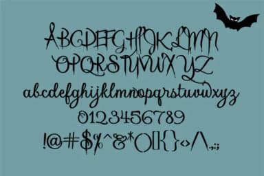 Halloween Elegance Font by Illustration Ink — Script Handwritten Font — thumbnail 2