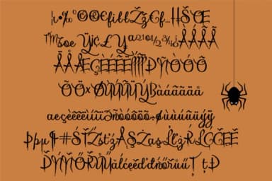 Halloween Elegance Font by Illustration Ink — Script Handwritten Font — thumbnail 3