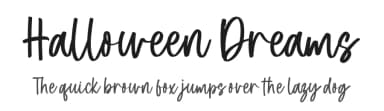 Halloween Dreams Script by Fikryal studio — Script Handwritten Font — thumbnail 1
