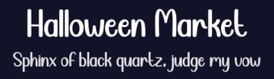 Halloween Market by Andi Moz — Script Handwritten Font — thumbnail 2