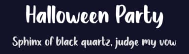 Halloween Party by Graphix Line Studio — Script Handwritten Font — thumbnail 2