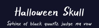 Halloween Skull by Phantom Studio — Script Handwritten Font — thumbnail 2