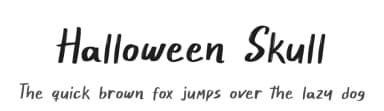 Halloween Skull by Phantom Studio — Script Handwritten Font — thumbnail 1